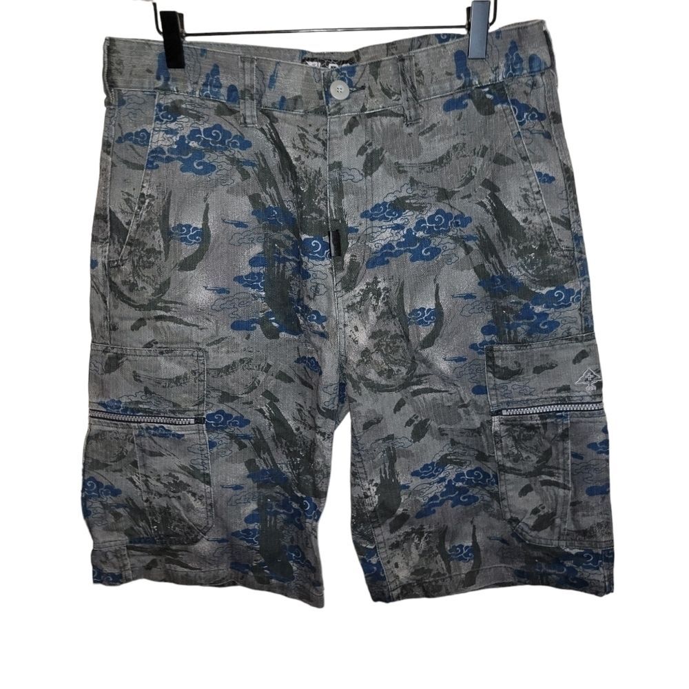 Lrg Men's denim jeans long cargo shorts size 32